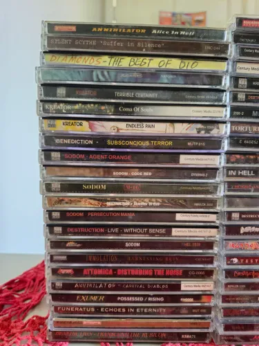 Coleção de CDs