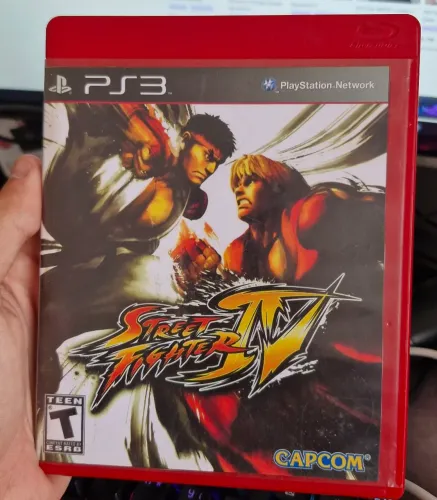 Street Fighter IV - Ps3 (Faço olx pay)