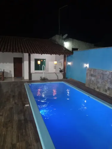 Casa Completa 04 Quartos na Praia com Piscina Churrasqueira e Fogão a Lenha