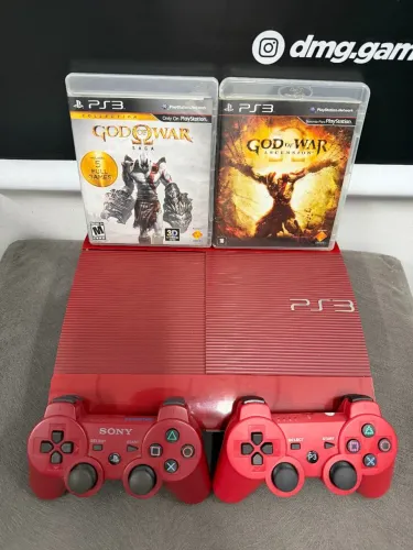 Ps3 slim de 500 gb - bloqueado (sem caixa) 