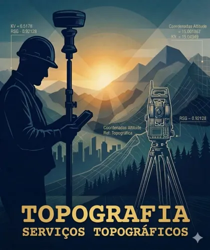Serviços topográficos