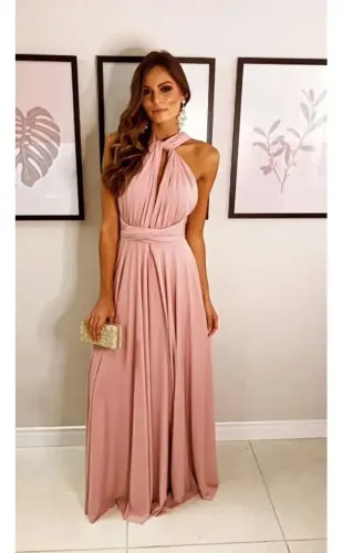 Vestido Várias Formas Multiuso Longo Multiformas
