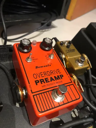 -Pedal Guitarra Demonfx Yjm308 Overdrive / Booster Clean