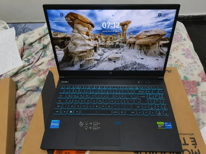 Notebook Gamer Avell Storm 450,Intel Core i7 13620H,16 GB RAM,512 GB,NVIDIA 4050 6GB,WIN11
