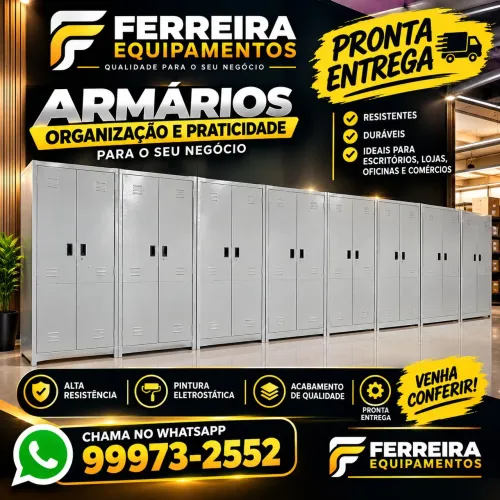 Armário de aço varios tamanhos entrega imediata pronta entrega