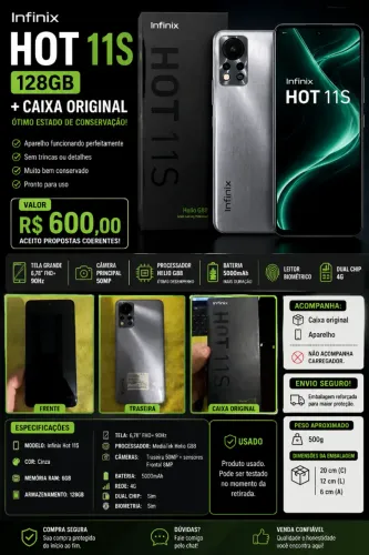 Infinix Hot 11S 128GB