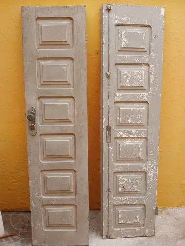 Porta dupla de Madeiras