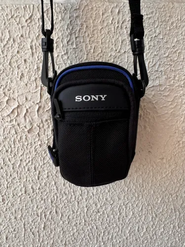 bolsa estojo para câmera pequena ou acessórios- sony original