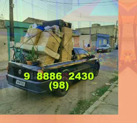 Frete em São Luís; Cohab; Cidade Operária; Turu; Raposa. Peça já sua cotação!