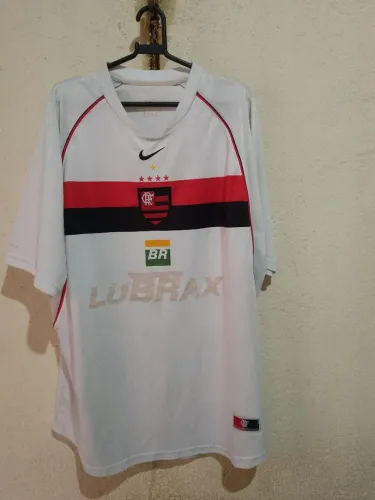 Camisa flamengo 2001 branca 