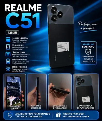 Realme C51 128GB zero