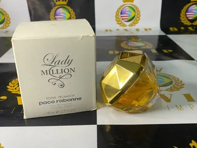 Lady Million EDP 80ml (Caixa Preta e Branca)