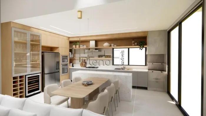 Casa à venda em Indaiatuba, Caldeira, com 3 suítes, com 200 m², Residencial Evidencias