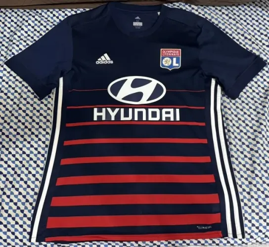 camisa adidas lyon away 2017/18