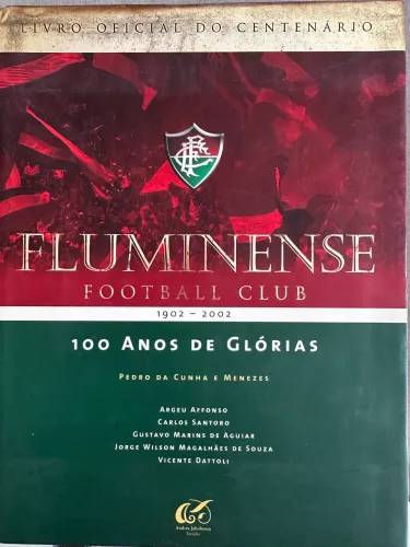 Livro histórico de colecionador Fluminense