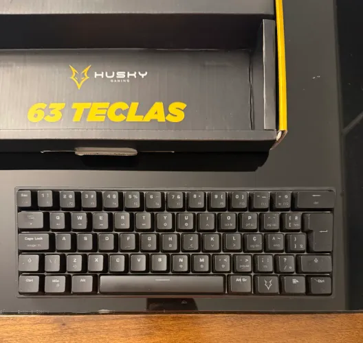Teclado Mecânico Husky Blizzard Preto 60%