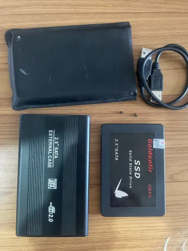 SSD 240GB Goldenfir + Case Externa USB para HD/SSD 2,5? Completo Goldenfir