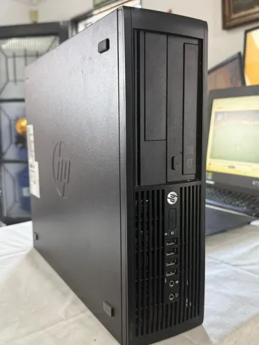 CPU HP Slim Core 2 Duo com 6 GB e HD de 500