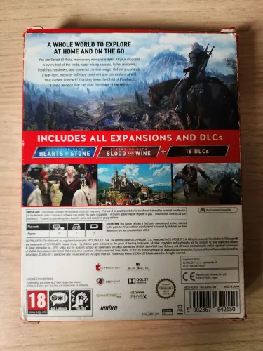 The Witcher 3 Complete Edition - Nintendo Switch (Mídia Física)