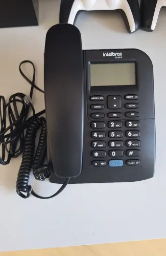 Telefone Novo intelbras tc 60 c/ identificador