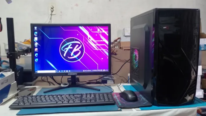 Computador completo, monitor novo i5 3330, 8Gb de memória, SSD 120Gb, Windows 10 e Office