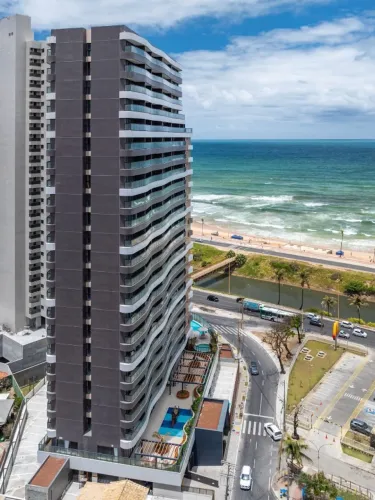 BEACH CLASS JAGUARIBE | 2/4 | 65m² | FRENTE MAR | PRONTO PARA MORAR