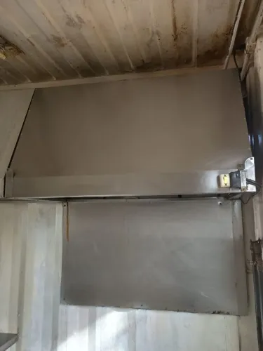 Exaustor e Coifa de aço inox 120x60 para lanchonete restaurante cozinha profissional