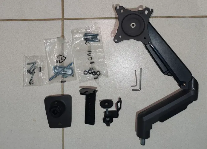 Suporte articulado para monitor ONISTEK pistão a gás