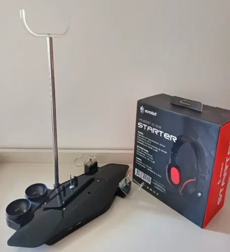 KIT SUPORTE + CARREGADOR + HEADSET (NOVO). Para todos os PS4! Parcelo ! Entrego!