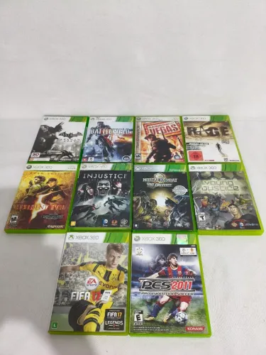 Combo de jogos Xbox 360