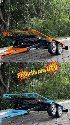 Prancha para transporte de UTV