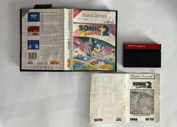 Master System Tec Toy Sega Sonic 2