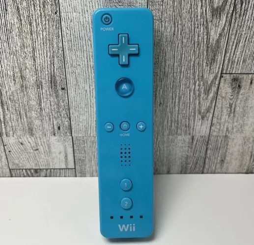 Controle original Nintendo Wii remote azul 