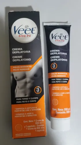 Creme Depilatorio Veet Man