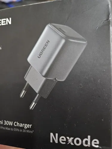 Carregador Ugreen Mini 30w USB-C- Novo