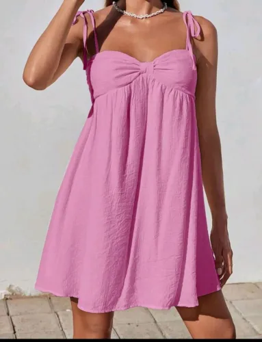VESTIDO SHEIN ROSA (NOVO)