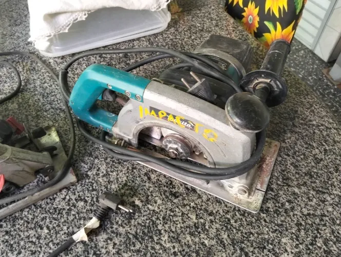 Makita 4107R Serra Mármore 180mm - Funcionando Perfeitamente