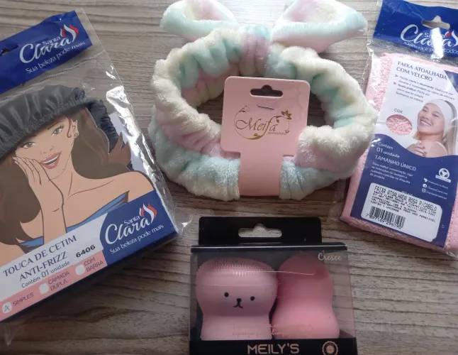 Kit acessórios skincare