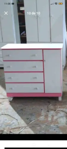 Vai renovar seu quarto? Disponibilizamos de lindas cómodas novas, frete grátis na ZN.