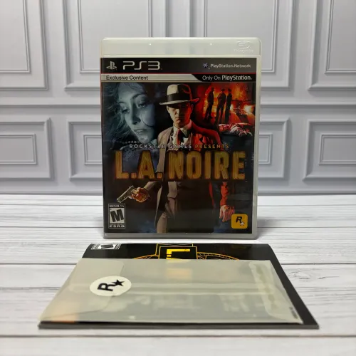 Jogo LA Noire PS3 Midia Fisica
