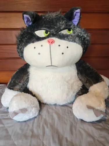 Pelúcia Gato Lúcifer Cinderela Disney Gigante Premium Novo