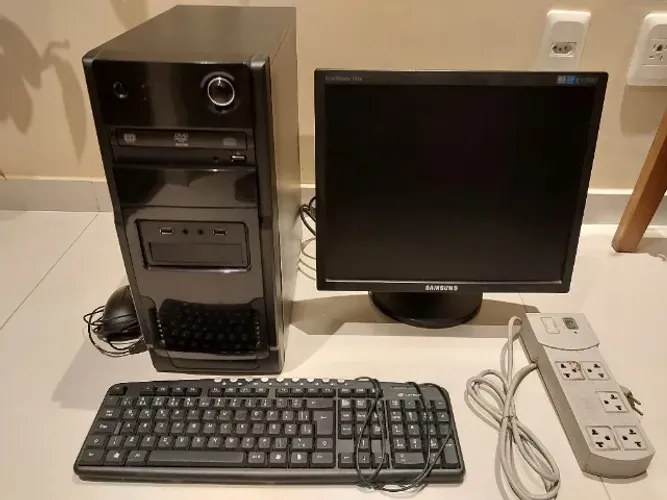 Computador completo CPU Intel Celeron memória 2gb HD256Gb