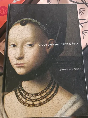 Livro Outono da Idade Média Luxo JOHAN HUIZINGA