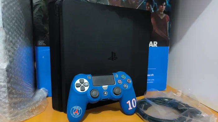 Ps4 completo desbl. (Somos loja)