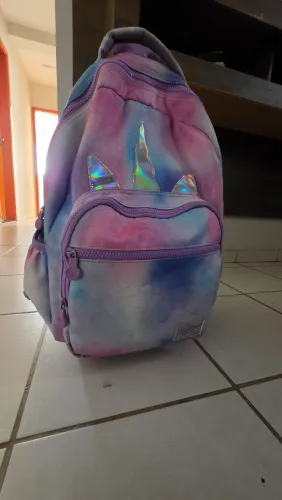Mochila infantil Unicórnio de rodinha