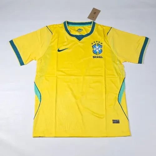 Camisa Seleção Brasileira I home 2026/ 27 Amarela Torcedor