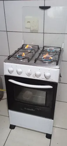 Fogão Muller 4 bocas funcionando perfeitamente