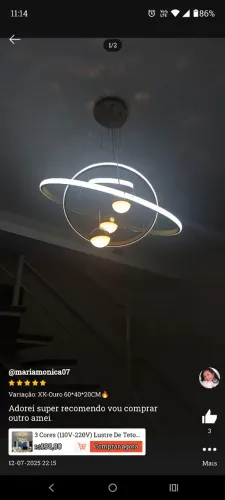 Lustre de teto nórdico de luxopara sala, sala de jantar, com 3 cores 110 v 