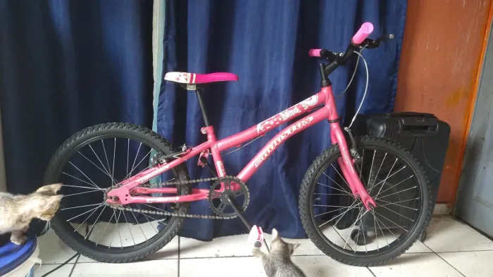 Bicicleta aro 20 Seminova faço entrega