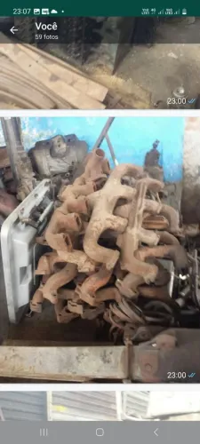 Coletor descarga e admissão 